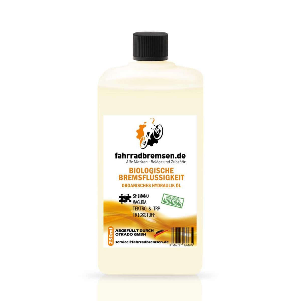 Premium Bio Bremsflüssigkeit für Fahrräder - Kompatibel mit Shimano und Magura Bremsen - Hergestellt in Deutschland - Umweltfreundlich und sehr Leistungsstark