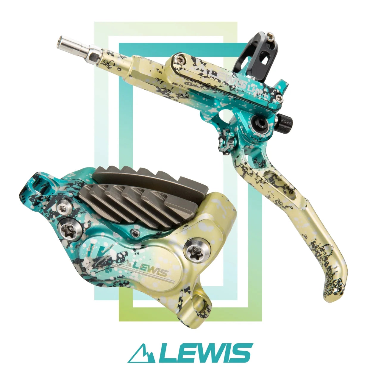 Lewis LHP U4 Bremsen Set – High-Power 4-Kolben Downhill & Enduro Bremse