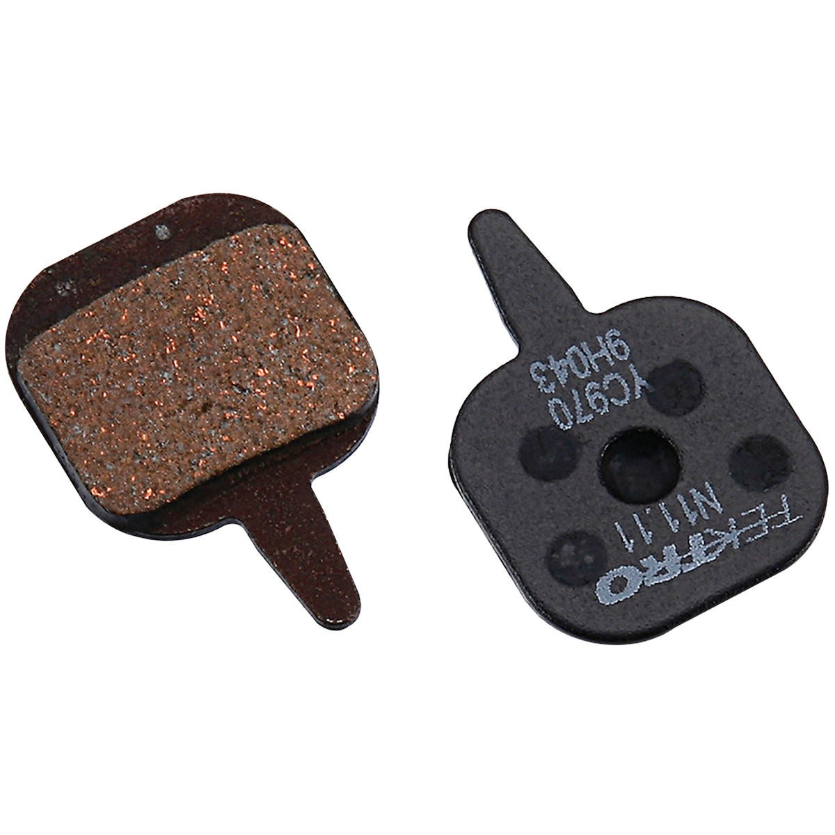 Bremsbeläge Disc für TEKTRO Bremsen Volans u.a. N11.11, Resin