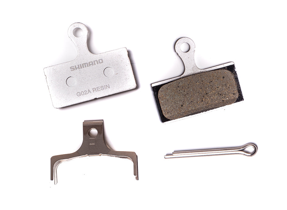 Shimano G02A Bremsbeläge ALU für XTR XT SLX ALFINE BR-M987, BR-M985, BR-M785, BR-M675, BR-M666, BR-S700, BR-R785