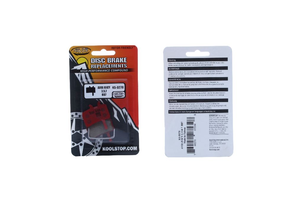 Kool-Stop DISC Bremsbeläge für AVID Juicy 3 5 7 BB7 KS-D270