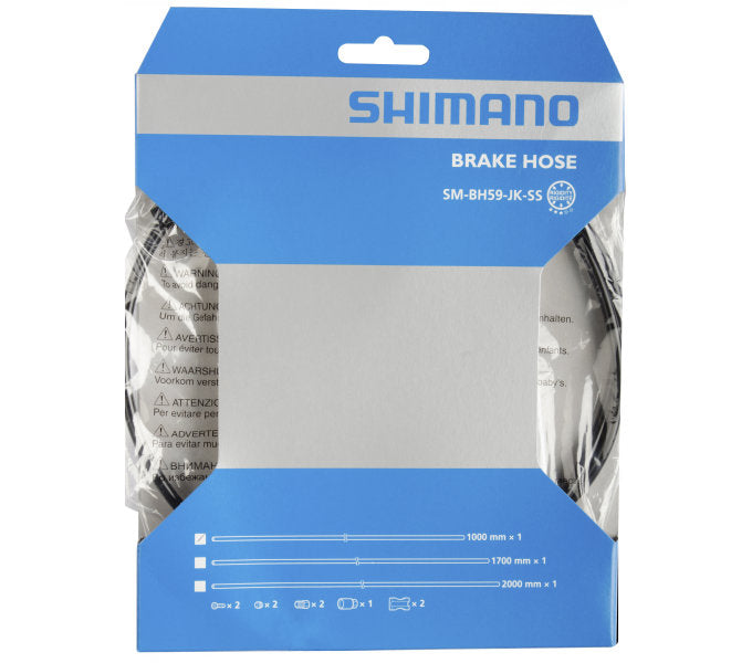 Shimano Bremsleitung SM-BH59-JK-SS Schwarz vorne