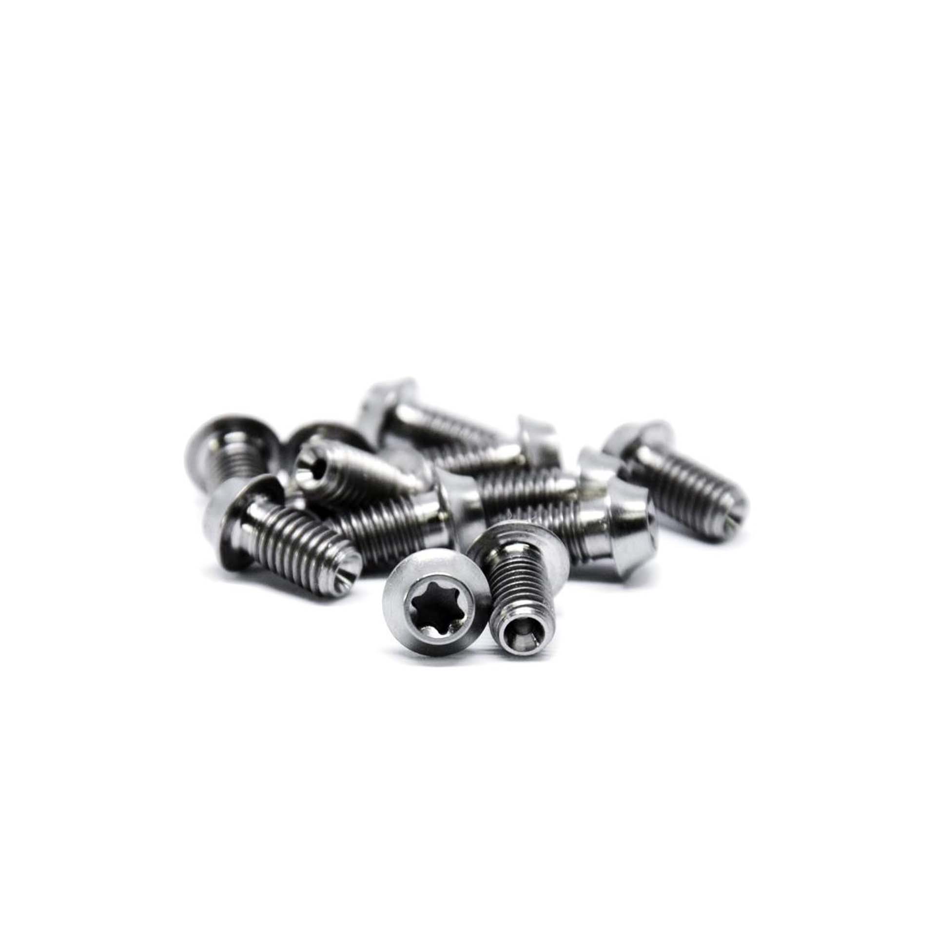 Trickstuff Extralite TITAN Bremsscheibenschrauben 6 Stück silber M5x10