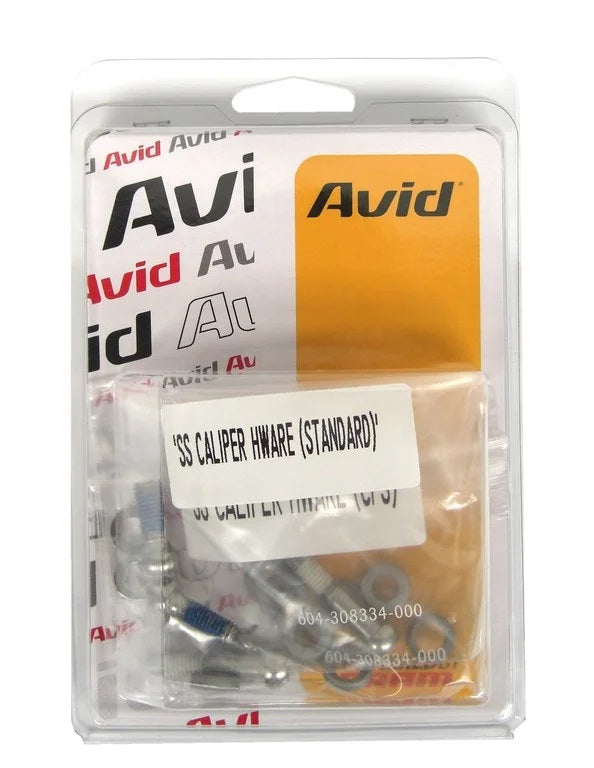 Avid Schraubenset für Scheibenbremsen Schrauben-Set Avid für Scheibenbremse, Edelstahl inkl.Beilagscheib.CPS&Standard