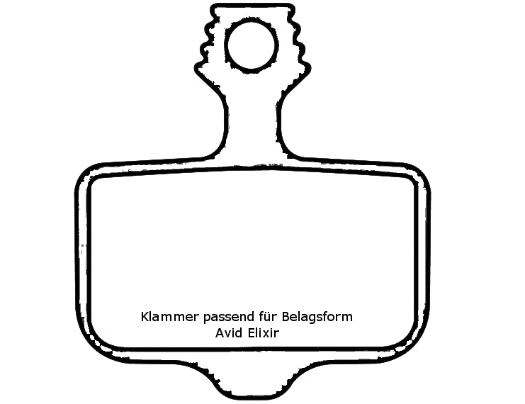 Original Avid Elixir Disc Federclip Klammer für Avid 1 3 5 7 XX XO CR R