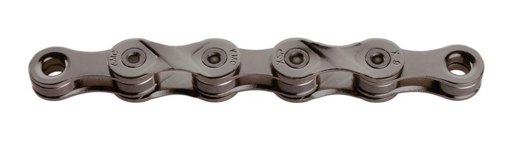 Schaltungskette Fahrradkette KMC X9 9-fach grau 1/2' x 11/128', 6,6mm