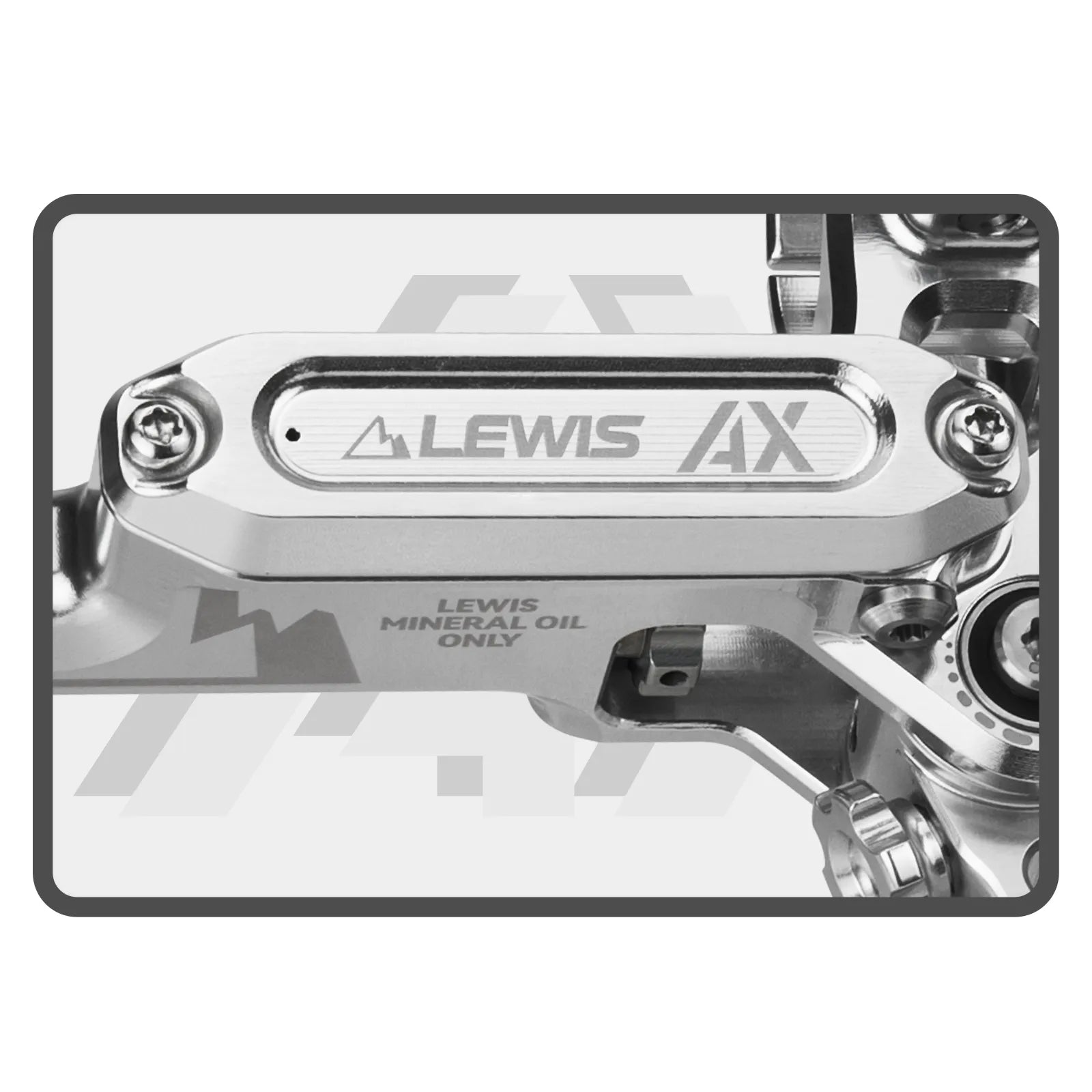 Lewis AX 18/20 Bremsen Set – 4-Kolben Downhill & Enduro High-Performance Scheibenbremse
