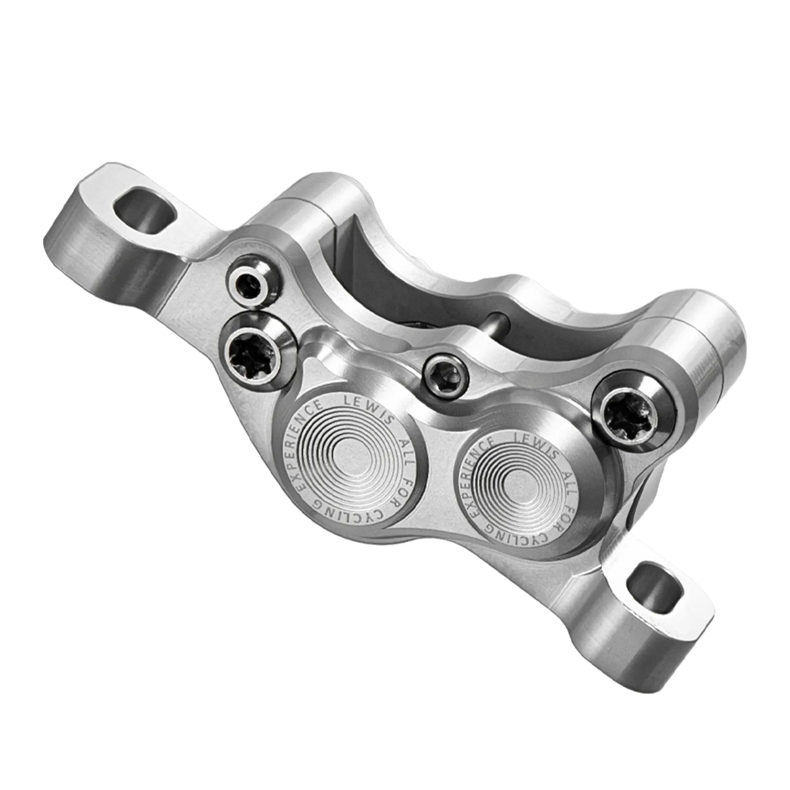 Lewis LH4 Scheibenbremsen Set – CNC, Kevlar-Leitung & Edelstahl-Kolben für maximale Bremskraft