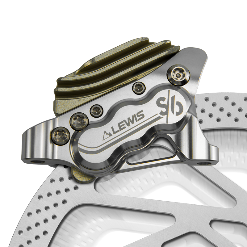 Lewis LHP-S6 Bremsen Set – 6-Kolben MTB Bremse für Downhill & E-MTB