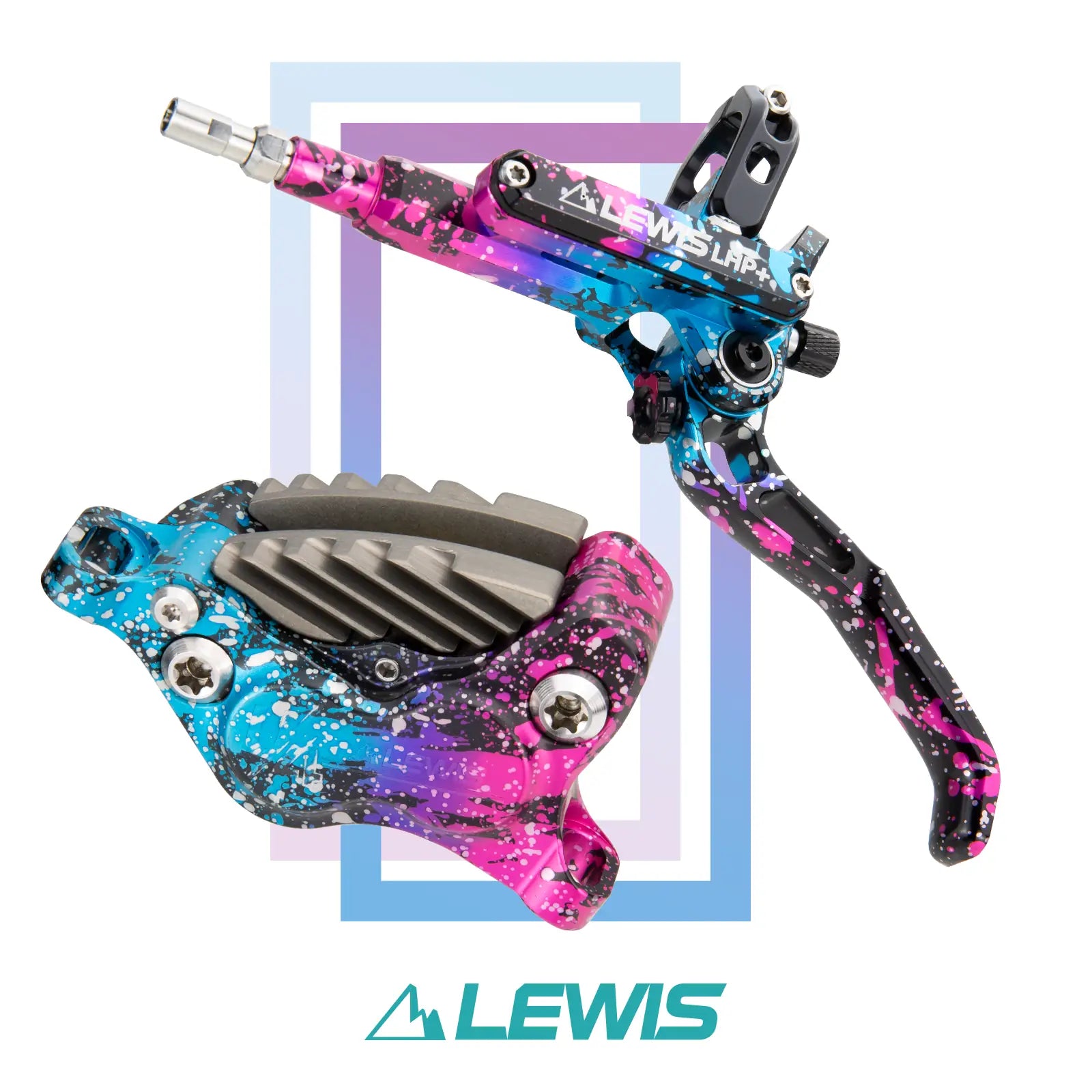 Lewis LHP U4 Bremsen Set – High-Power 4-Kolben Downhill & Enduro Bremse
