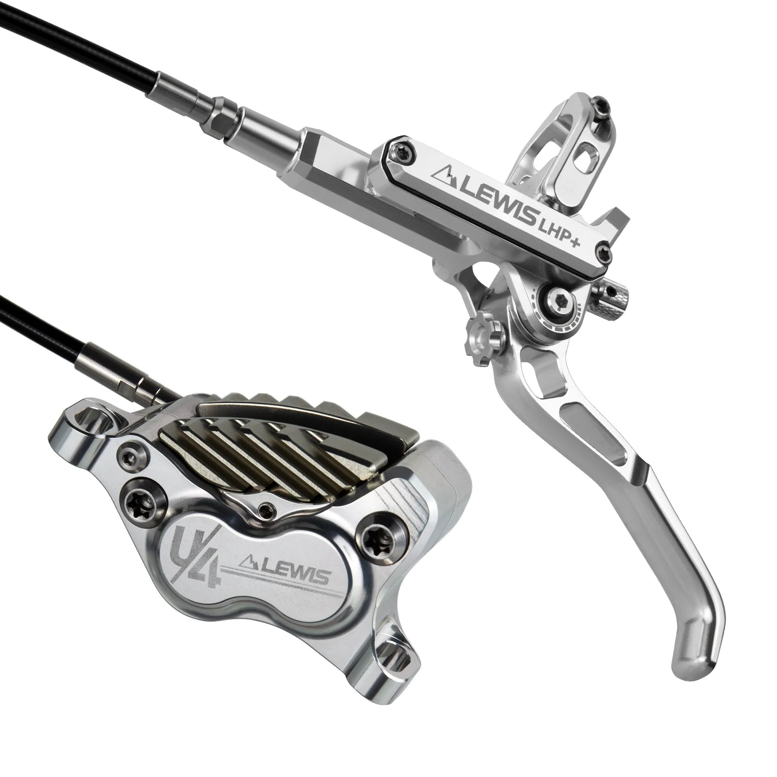 fahrrad bremsen set kaufen Lewis LHP U4 Bremsen Set – High-Power 4-Kolben Downhill & Enduro Brems – fahrradbremsen