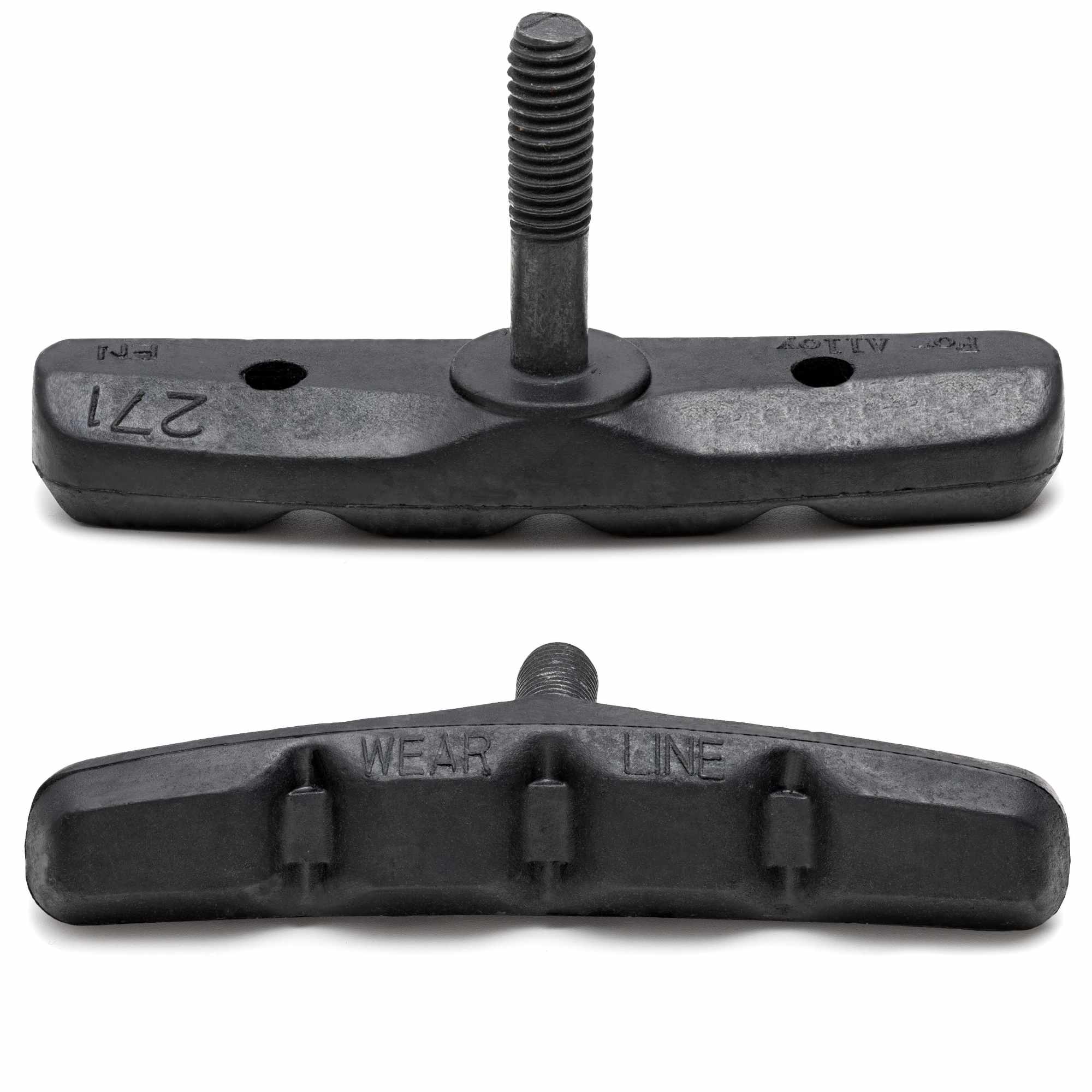 OTRADO Cantilever 70mm Bremsbeläge Bremsschuh Felgenbremse Gewindelos 1 Paar AS774