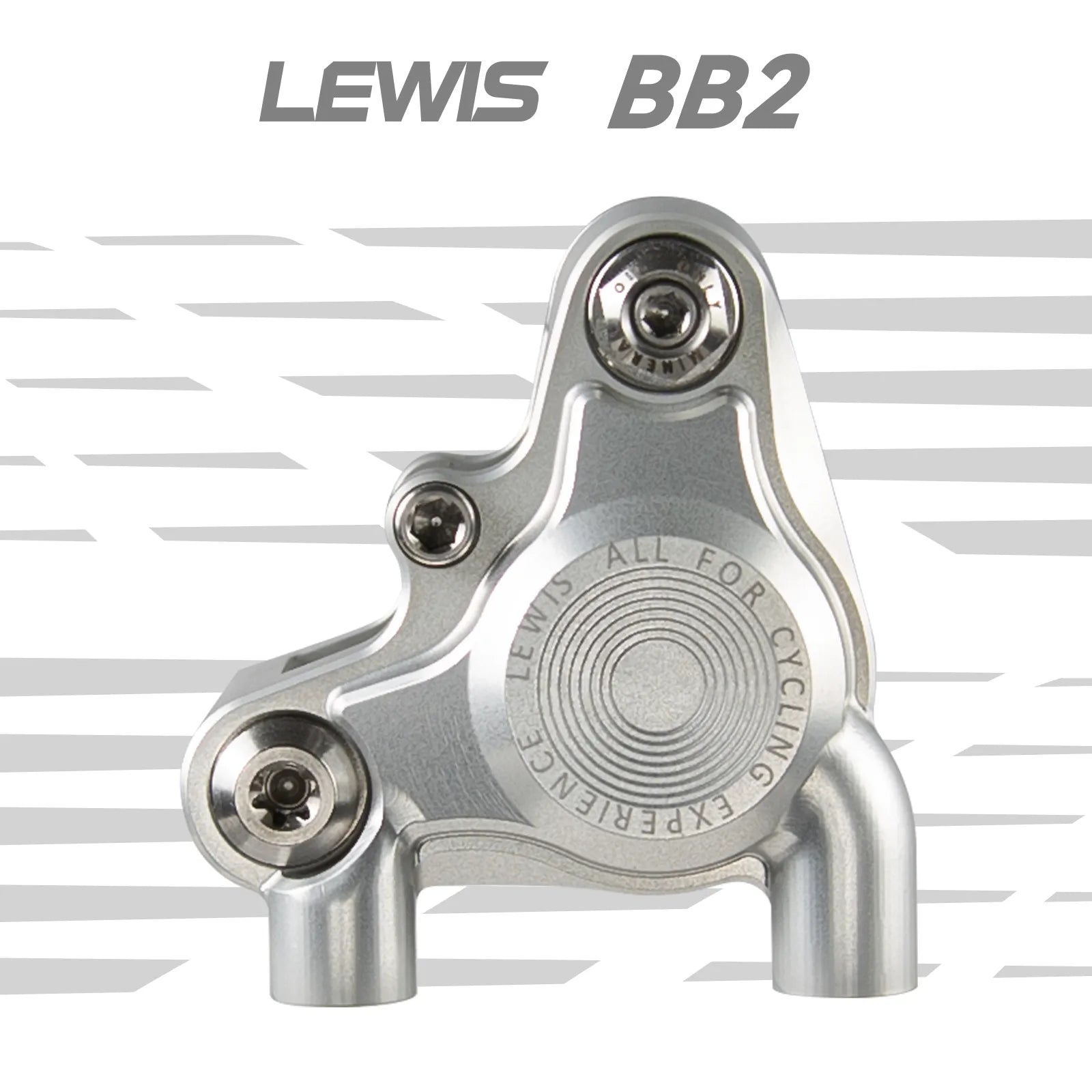 Lewis BB2 Rennrad Bremssattel – Flatmount, ultraleicht und starke 2-Kolben Performance