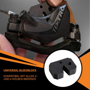 Universal Entlüftungskit kompatibel für alle Bremsen Hersteller wie SHIMANO MAGURA TEKTRO TRP AVID SRAM HAYES uvm. Scheibenbremsen Entlüftungsset Service Kit