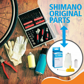 Entlüftungskit Service Kit XL für Shimano Scheibenbremsen inkl. 250ml Bremsflüssigkeit