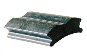 Bremsgummi Stempelbremse für Kabel und NSU-Bremsen, 44 mm lang, 28/33 mm breit