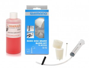 Entlüftungskit TL-BT03S für Scheibenbremsen inkl. 100ml Mineralöl für Shimano