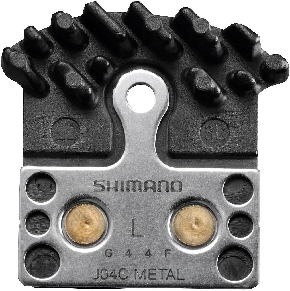 Shimano Bremsbeläge Ice-Tech J04C Metall mit Kühlrippen